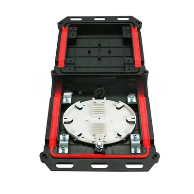 Ποιότητα  Ftth Mini Fiber Cable Joint Box Inline Fiber Optic Cable Splice IP65 24 Core εργοστάσιο