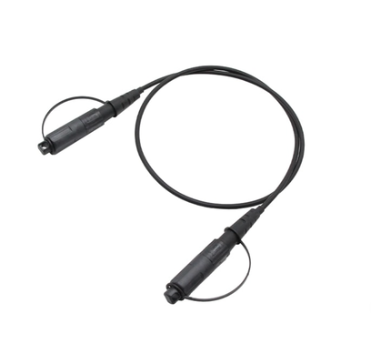 Ποιότητα  IP68 OPT SC/APC to OPT SC/APC Outdoor 5.0mm Waterproof Armored Fiber Jumper Patch Cord FTTA εργοστάσιο
