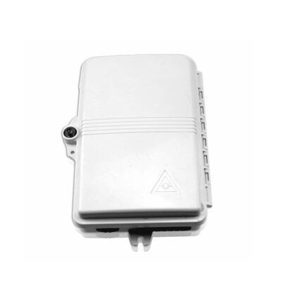 6Port τελικό Sc APC/UPC SM SX PC+ABS κιβωτίων οπτικών ινών ανοικτό γκρι για τις τηλεπικοινωνίες
