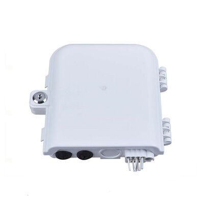 Τελικό κιβώτιο 8Core SM/DX SC/LC/ST/FC ανοικτό γκρι/μαύρη IP 66 οπτικών ινών