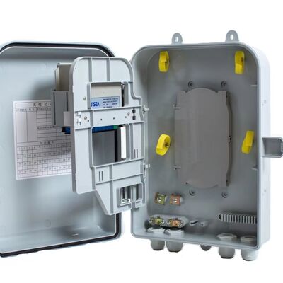 Αδιάβροχος θραύστης PLC ABS βουλωμάτων IP66 θραυστών 1x16 οπτικών ινών