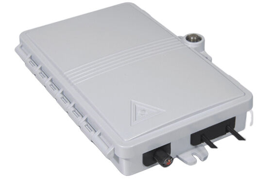 2Port Optic Fiber Terminal Box FTTH Υπαίθριος/Εσωτερικός υπολογιστής ABS Υλικό ανοιχτό γκρι