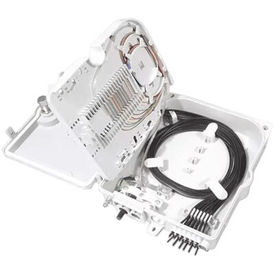 Τελικό κιβώτιο 12Port SC/LC/ST/FC IP-66 UPC/APC ανοικτό γκρι FTTH οπτικών ινών