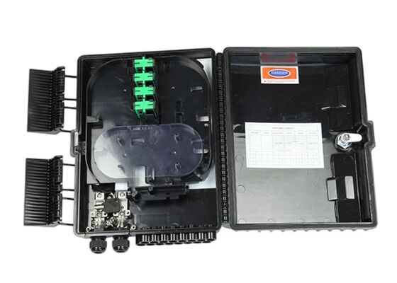16Port τελικό τοίχος-υποστήριγμα PLC SM/MM κιβωτίων SC/LC/ST/FC LGX οπτικών ινών