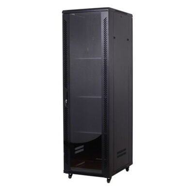 Στάση SPCC 42U 600*1000*2000MM πατωμάτων γραφείου ραφιών κεντρικών υπολογιστών PDU