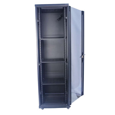 Στάση SPCC 42U 600*1000*2000MM πατωμάτων γραφείου ραφιών κεντρικών υπολογιστών PDU
