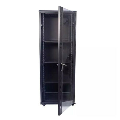 Στάση SPCC 42U 600*1000*2000MM πατωμάτων γραφείου ραφιών κεντρικών υπολογιστών PDU