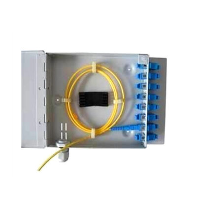 Ο μίνι τοίχος FTTH τοποθετεί το τελικό Sc/LC/το ST/FC κιβωτίων 8Port οπτικών ινών