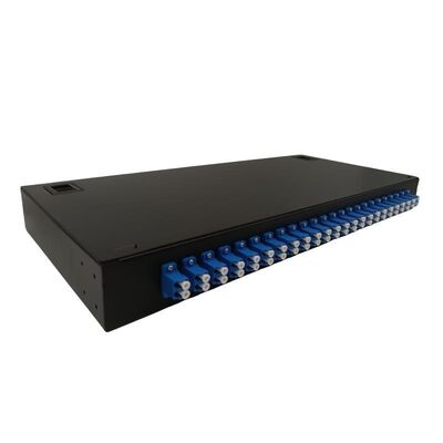 FTTH ODF Επιτοίχια βάση 48 Fiber Optic Patch Panel με LC Duplex Coupler Pigtails