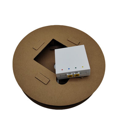 4 Port Pre Terminated Compact Fiber Termination Boxes Kit Outlet Box (Προεπιλεγμένα κουτιά τερματισμού συμπαγούς ινώματος)