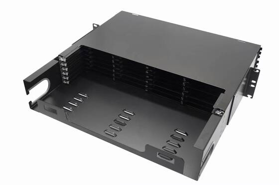 4U 576 πυρήνες MTP MPO -LC Πίνακα επικάλυψης ODF Τύπος διαδρόμου για 48 κασέτες