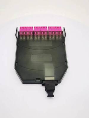 12 Πυρήνες MPO-LC MTP-LC SM OM3 OM4 OM5 breakout Cassettes Modules Πλαστικό