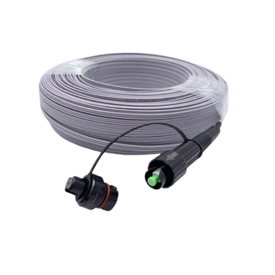 1F FastConnect Drop Cable,Outdoor SC/APC Pre-connectorized Drop Cable FTTH Drop Cable Pigtail Ηλεκτρονική σύνδεση