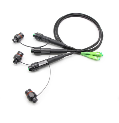 Huawei Mini SC/APC σε SC/APC 3.0mm Καλώδιο θωράκισης LSZH Εξωτερικός υδροσίδηρος Fiber Jumper