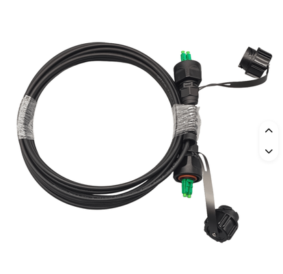 Ip68 FTTA ODVA LC σε ODVA LC UPC APC 5.0mm εξωτερικό θωρακισμένο αδιάβροχο ιόνιο πηδαλιού