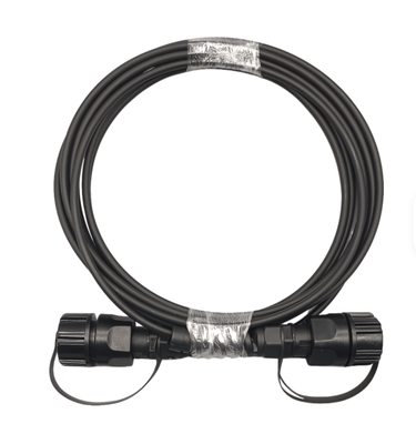 Ip68 FTTA ODVA LC σε ODVA LC UPC APC 5.0mm εξωτερικό θωρακισμένο αδιάβροχο ιόνιο πηδαλιού